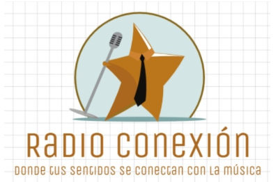 Logo de transición de Radio Conexión entre 2020 y 2021