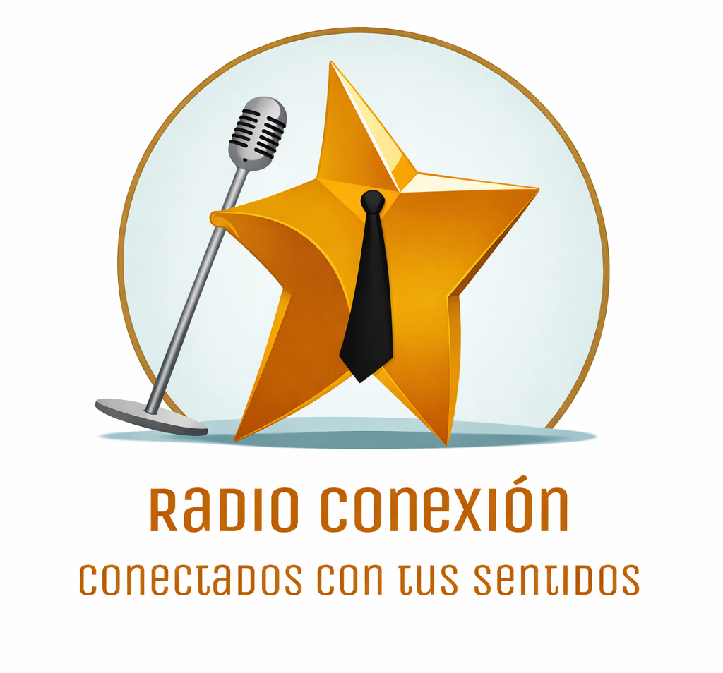 Logo actual en tres dimensiones de Radio Conexión